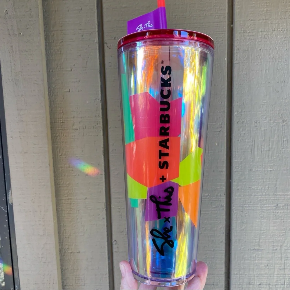 Retired Starbucks x Shae Anthony Love Yourself limited edition cold tumbler